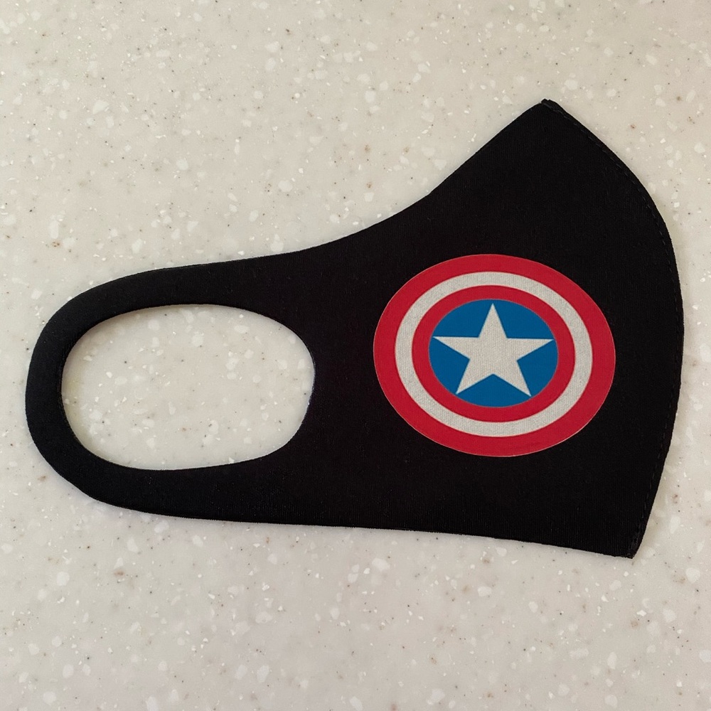 FACE MASK “ CAPTAIN AMERICA “